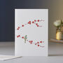 Birds And Flowers Luxury Boxed Card Set, thumbnail 4 of 5