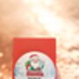 Track Santa 58mm Pin Backed Badge – North Pole Tracker, thumbnail 4 of 5