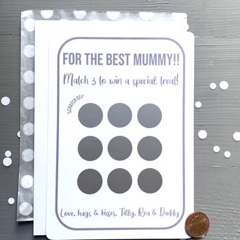 Mother's Day Scratchcard, 5 of 6