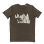 Organic Mountain Bear T Shirt, thumbnail 1 of 5