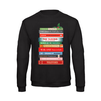 Funny Literary Christmas Jumper, 6 of 6