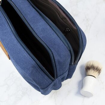 Personalised Deluxe Denim Wash Bag, 4 of 9