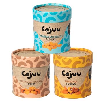 Cajuu Mambo Mix 3x Cashew Nut Tube Bundle, 4 of 7