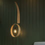 Customisable Wooden Pendant Wall Light, thumbnail 1 of 8