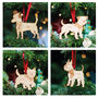 Personalised Dog Breed Christmas Tree Decoration, thumbnail 7 of 9