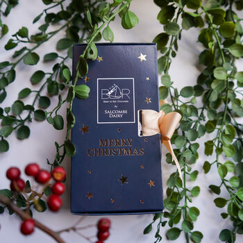 Christmas Chocolate Favourites Navy Gift Box, 5 of 5