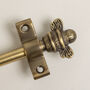 Antique Brass Stair Rods With Brass Bee Finials, thumbnail 3 of 5