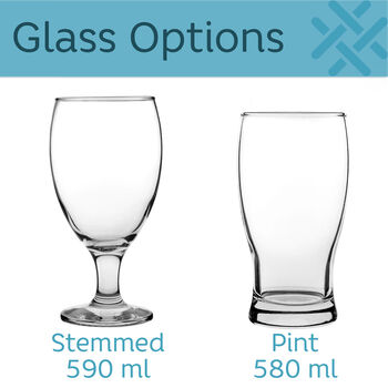 Personalised Beer Glass Range 30th Birthday, 2 of 5