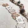 Autumn Bunting Wooden Autumnal Home Decoration Garland, thumbnail 9 of 12