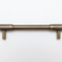 Solid Antique Brass Kitchen Pull Handles 160mm, thumbnail 5 of 6