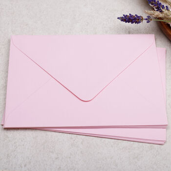 Personalised Pink Wavy Note Cards Set A6 Notecard Set, 5 of 5