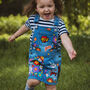Kids Personalised Hand Painted Denim Dress, thumbnail 1 of 12