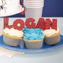 Spiderman Inspired Cake Letters, thumbnail 1 of 4