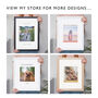 Personalised Use Your Own Baby Photo Family Print, thumbnail 3 of 7