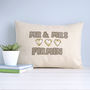 Personalised Wedding Or Anniversary Cushion Gift, thumbnail 3 of 11