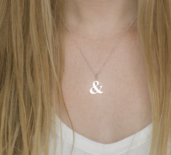 Ampersand Necklace, 2 of 3