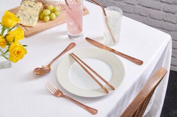 Stainless Steel Cutlery Set With Free Engraving, 5 of 10