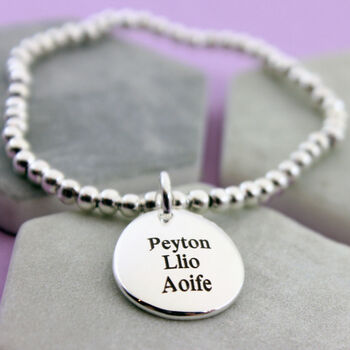 Personalised Bracelet For Mum On Mother's Day, 2 of 3
