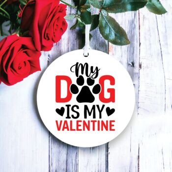 Valentine's Day Dog Hanging Gift, 2 of 2