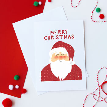 Merry Christmas Santa Card, 2 of 6