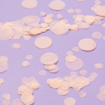 Peach Wedding Confetti | Biodegradable Paper Confetti, 2 of 7
