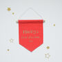 Personalised Baby's 1st Christmas Banner, thumbnail 2 of 4
