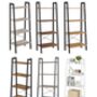 Four Tier Ladder Bookshelf Bookcase Shelves, thumbnail 9 of 9