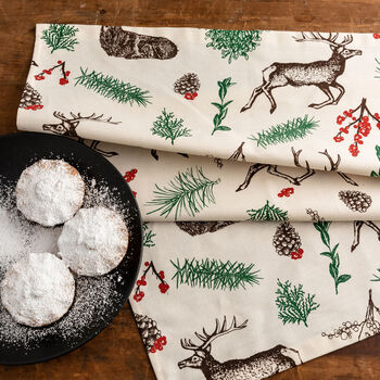 Christmas Reindeer Tea Towel, 2 of 5
