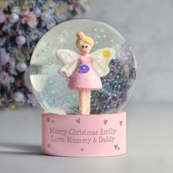 Personalised Fairy Snow Globe, 2 of 6