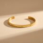 Celestial Cuff 18k Gold Plated Waterproof Bracelet, thumbnail 2 of 3