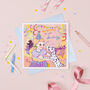 'Let's Dance' Birthday Card, thumbnail 4 of 4