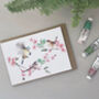 Garden Birds Hand Painted Greetings Card, thumbnail 1 of 2