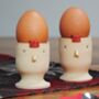 Chicken Personalised Egg Cups, thumbnail 2 of 8