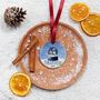 First Christmas In New Home Ceramic Tree Ornament, thumbnail 6 of 8