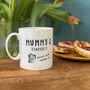 Mummys Coffee Served With Cuddles Bone China Mug, thumbnail 2 of 4