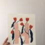 Personalised Floral Initial Painting, thumbnail 12 of 12