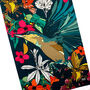 Cherry Blossom Nuthatch British Garden Bird Tea Towel, thumbnail 6 of 11