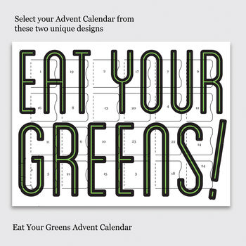 Eat Your Greens Chocolate Sprouts Advent Calendar, 5 of 7
