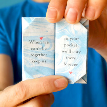 Personalised Origami 'Thinking Of You' Photo Keepsake, 2 of 5