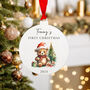 Personalised First Christmas Bauble Decoration, thumbnail 10 of 10