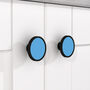 Blue Shade Cupboard Drawer Door Cabinet Knobs Handles, thumbnail 6 of 9