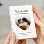 Personalised Anniversary Memory Block For Couple, thumbnail 1 of 9