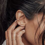 Delicate Silver Ear Cuff, thumbnail 3 of 4