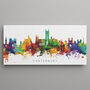 Canterbury Skyline Cityscape Art Print, thumbnail 2 of 12