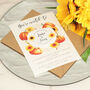 Pumpkin Wedding Invitation Acrylic Magnets And Cards, thumbnail 4 of 8