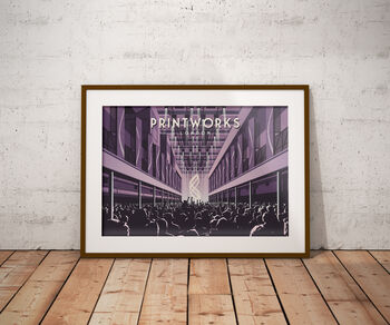 Printworks London Travel Poster Art Print, 6 of 8