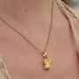 18ct Gold Squirrel Charm Necklace, thumbnail 1 of 6