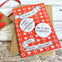 Newlyweds Personalised 1st Christmas Card, thumbnail 1 of 3
