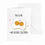 Cute You And Me Belong Together Valentine's Card, thumbnail 6 of 6