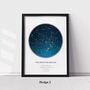 Personalised Star Map Print, thumbnail 4 of 9